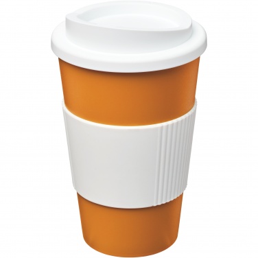 Logo trade promotional products picture of: Americano® 350 ml insulated tumbler with grip